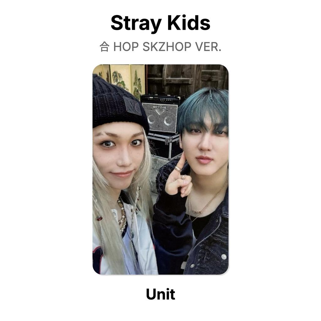 Stray Kids HOP SKZHOP VER. Official Photocard