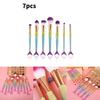Makeup Brush Set With Nylon Bristles For Eyeshadow And Powder Application Perfect For Beauty Enthusiasts