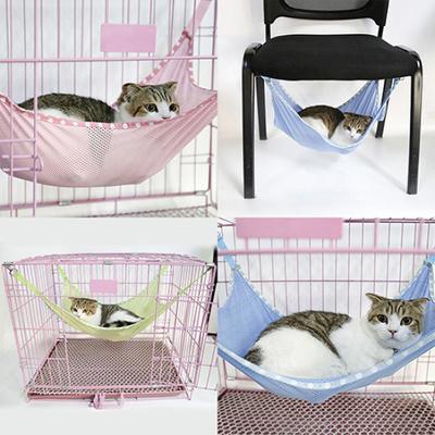 Cat Kitten Puppy Pet Ventilation Mesh Comfortable Hanging Cage Hammock Bed