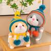 Fluffy Hamster Plush Toy PP Cotton Hamster Stuffed Plushie Doll Plush Hamster Doll  Children Girl