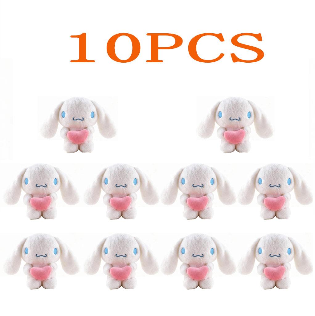 *22Cm Sanrio  Kuromi Pillow Kt Plush Toy Girls Soft Stuffed Animal Toys Heart My Melody Cinnamoroll Stuff Doll Gifts.