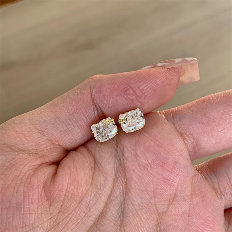 1 Pair Cute Sanrio Hello Kitty Rings Kt Cat Earrings Girly Valentine S Day Gifts Versatile Women Accessories