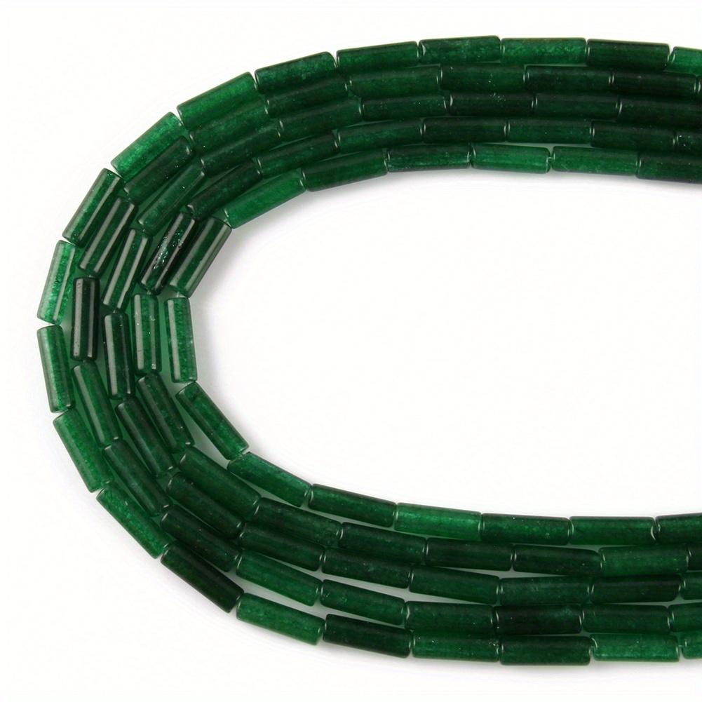 1pcs Natural Stone Tube Bead Sediment Jaspers Loose Cylinder Beads for Jewelry Making DIY Chakra Bracelet Accessories 15" 13x4mm