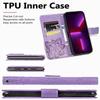 Shockproof Printed Butterfly Leather Flip Wallet Card Holder Case For iPhone 17 Air 16 15 14 13 12 Pro Max Plus 16E Phone Cover