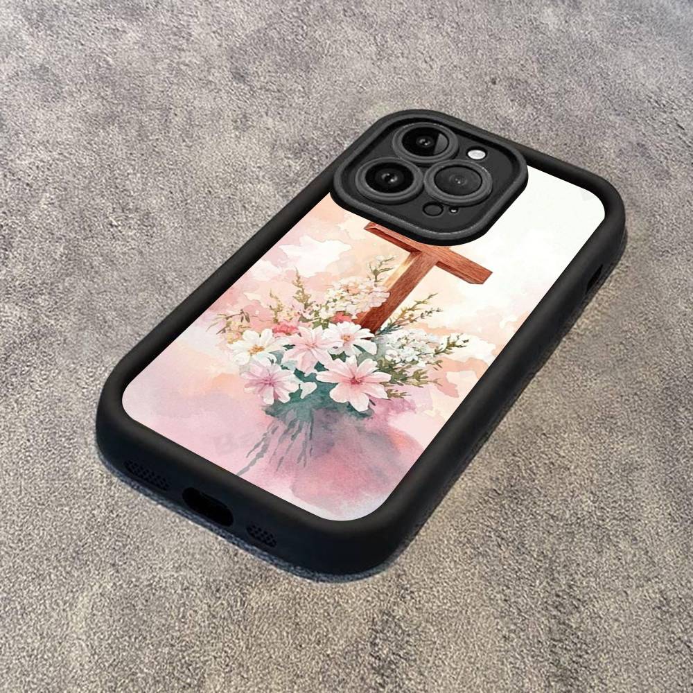 Son Of God Jesus Phone Case For IPhone 17 16 15 14 13 12 11 Pro Max Plus Black Full Coverage TPU