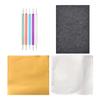 Aluminum Foil Art Tools Reusable Foil Embossing Tools For Painting Classroom Projects Home Decor Crafting Greeting Card Making