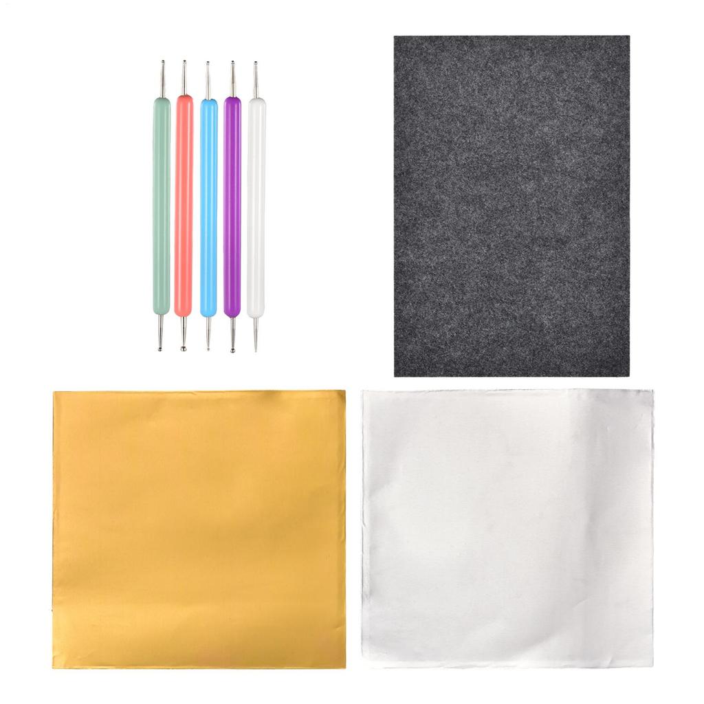Aluminum Foil Art Tools Reusable Foil Embossing Tools For Painting Classroom Projects Home Decor Crafting Greeting Card Making
