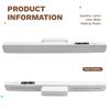 ABGR-Rechargeable Kitchen Ceiling Light With Remote Control 5 Colors Dimmable Light Bar Mirror Lights