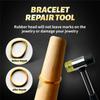 Rubber Mallet Bangle Shaper Tools Wood Bracelet Mandrel Round Plastic Sizer With Jewelers Hammer Jewelry Making Tool