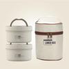 ZISIZ Portable 316 Stainless Steel Lunch Box Set