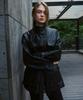 JUCYJUDY High-Neck Faux Leather Jacket J1Jk621D