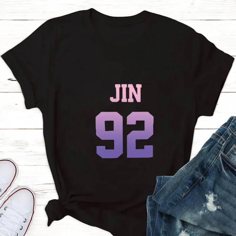 

Women s Tops V(taehyung) Jungkook Fans T-shirt Women s Suga Kpop T-shirt Harajuku Women s T-shirt Aesthetic Clothing Fashion 4XL