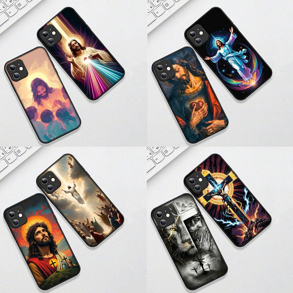 Casing for Xiaomi Redmi Note 13 14 Pro Plus ProPlus 14C 13C Pro+ 5G Phone Cover Protective Case God Christian Jesus Judah Christ