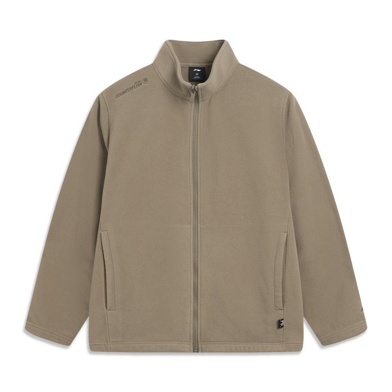 Li Ning Outdoor CF Tracing Jacket Unisex Chinchilla Umber/Mushroom Umber AWBV077-4
