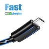 10FT USB-C Type C Charge Cable Cord Wire for Xbox Series X Core and Playstation 5 PS5 DualSense Wireless Controllers (Black)