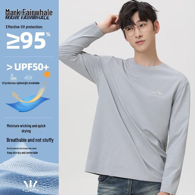 Mark Fairwhale Men s Quick-Dry Long Sleeve Athletic T-Shirt 3XL