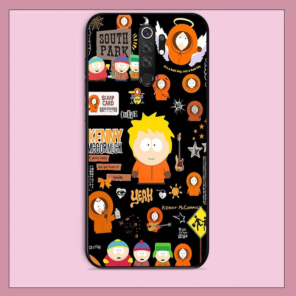 Cartoon Funny S-South-P-Park Phone Case For Redmi Note 4 X 5 A 6 7 8 T 9 9S 10 11 11S 11Epro Poco M3 Pro