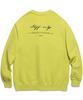 STAFFONLY Pigment Sign Logo Crewneck (Washed Lemon)