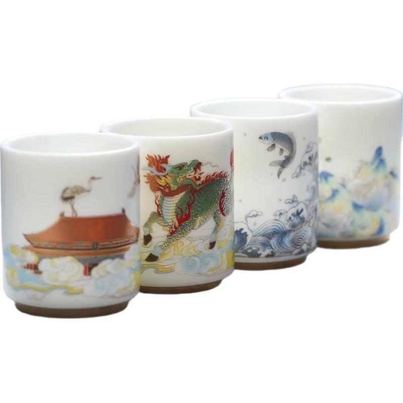 

MULTIPOTENT Chinese White Ceramic Master Tea Cup