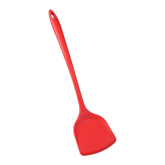 Handle Silicone Spatula Non-Stick Cooking Turner for Frying Stir-Frying Food-Grade Heat-Resistant Kitchen