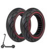 Electric Scooter 10inch Wheel Front and Rear Tyre ExplosionProof  Scooter Rubber Tyres Tubeless Tires Repair Part