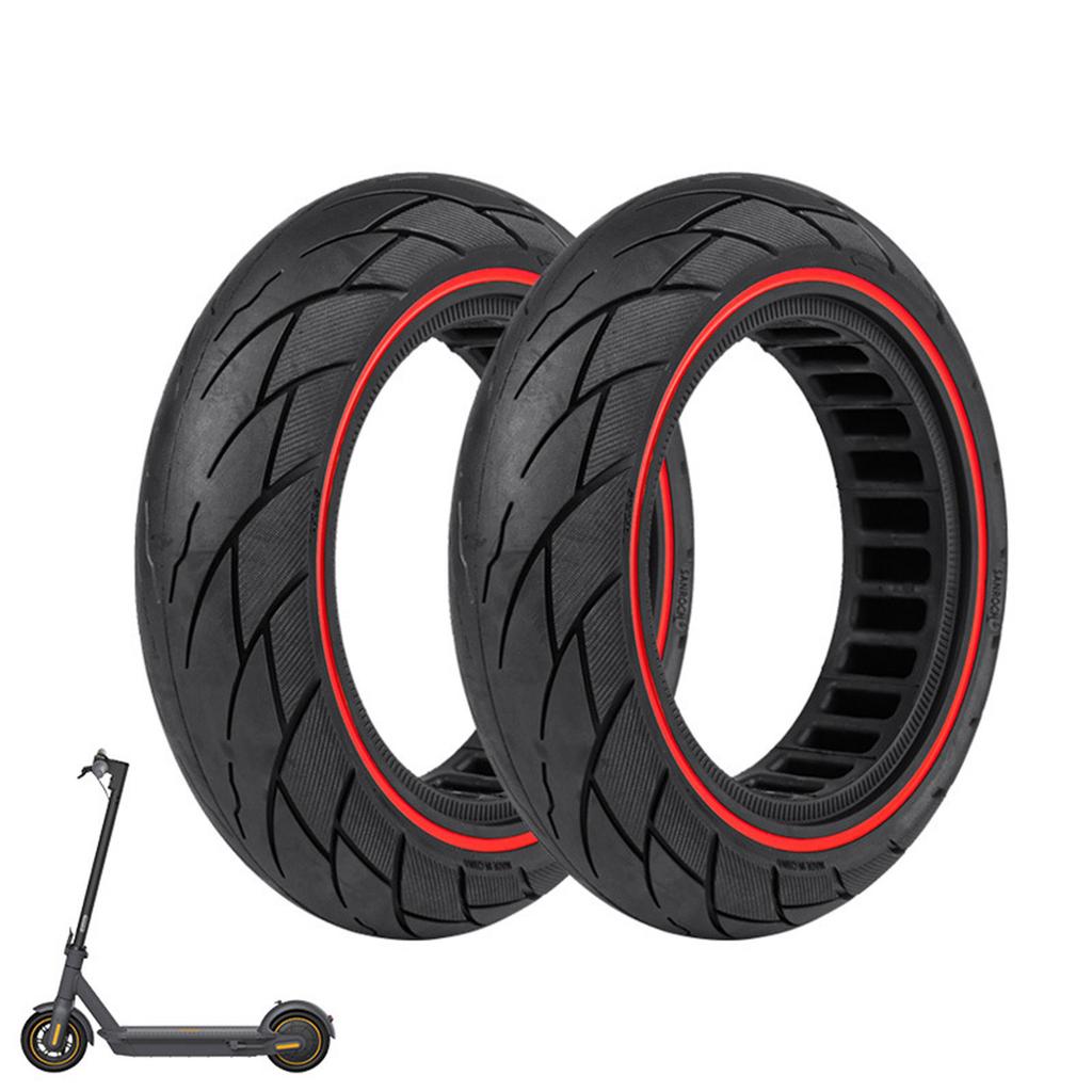 Electric Scooter 10inch Wheel Front and Rear Tyre ExplosionProof  Scooter Rubber Tyres Tubeless Tires Repair Part