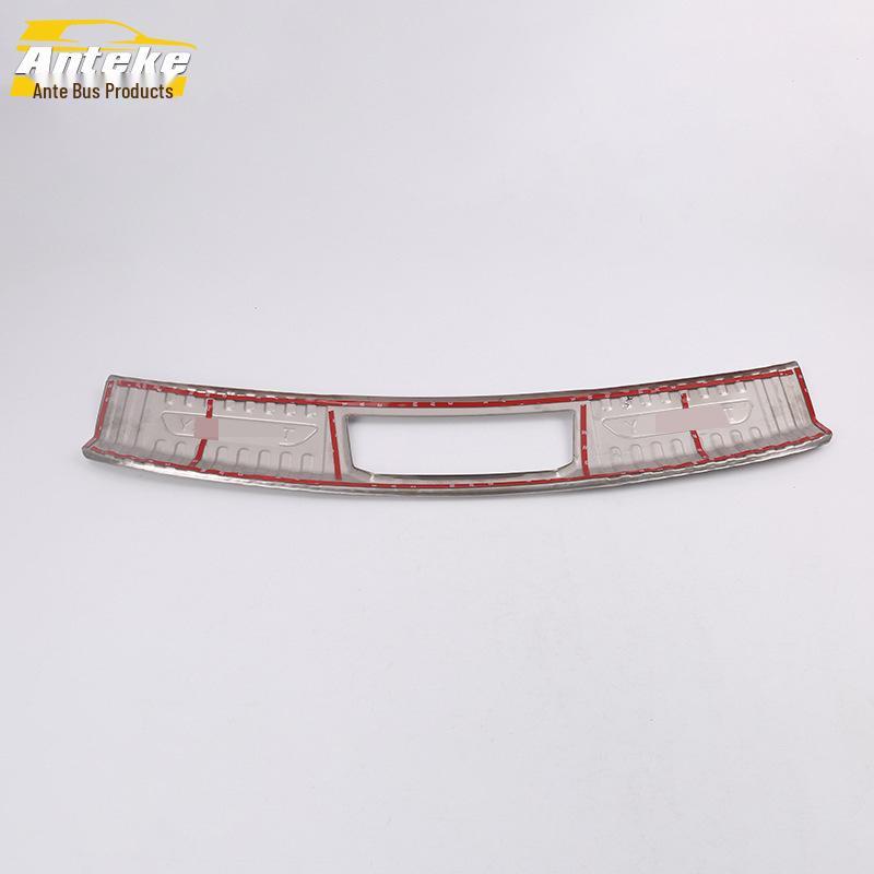 19-Territory Stainless Steel Rear Guard and Tailgate Trunk Protection Decorative Plate.
