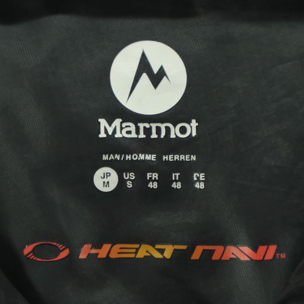 MARMOT By color Long sleeve Nylon jacket M Blue Hoodie Black Men's Used