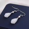 Magnolia Flower Earrings: Elegant Retro Hanfu Design for Women