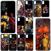 Cover for Apple iPhone 17 16 Plus 13 12 Pro Max Mini X XR Xs ProMax 16E 15+ 17+ Air Phone Case Wolverine Marvel Deadpool