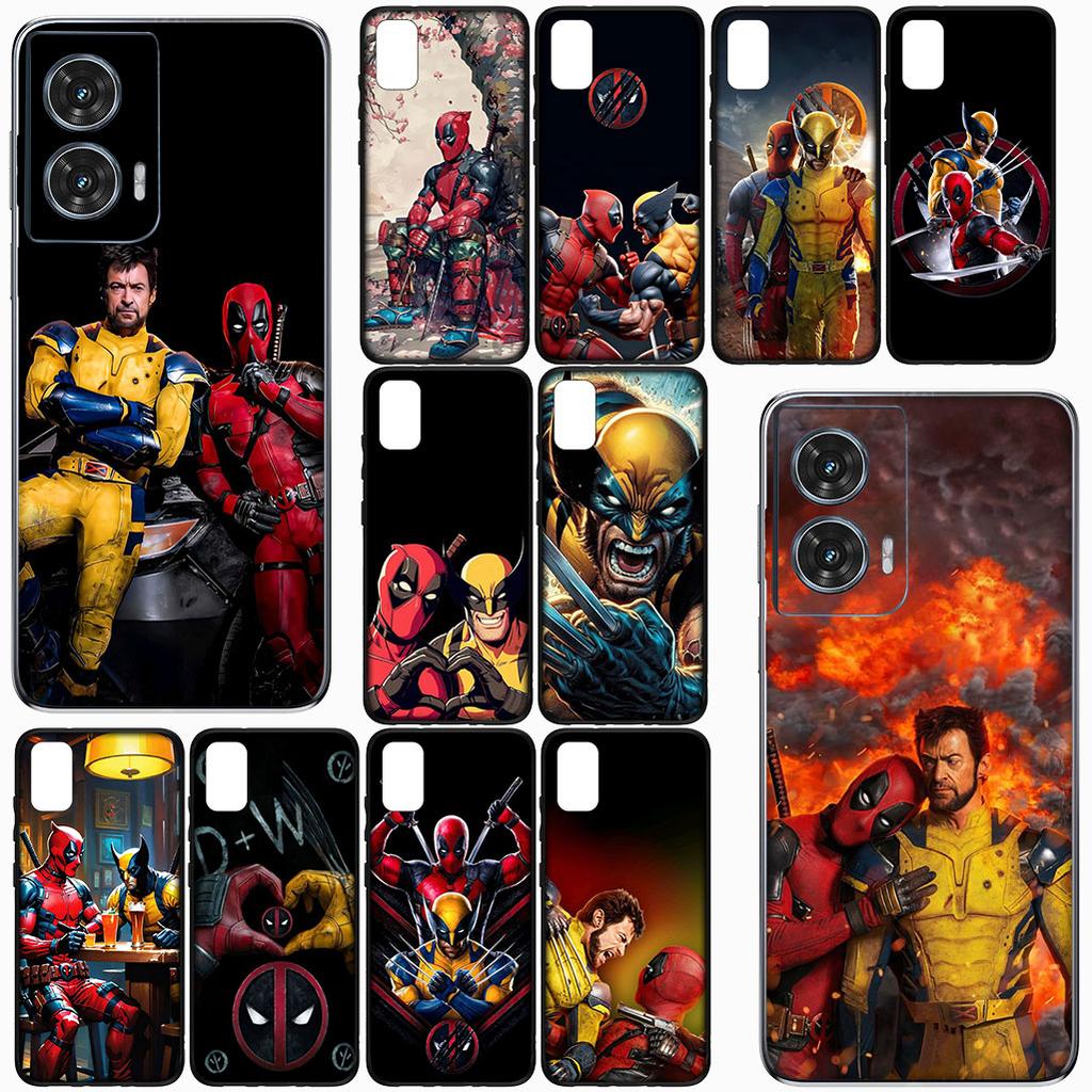 Cover for Apple iPhone 17 16 Plus 13 12 Pro Max Mini X XR Xs ProMax 16E 15+ 17+ Air Phone Case Wolverine Marvel Deadpool