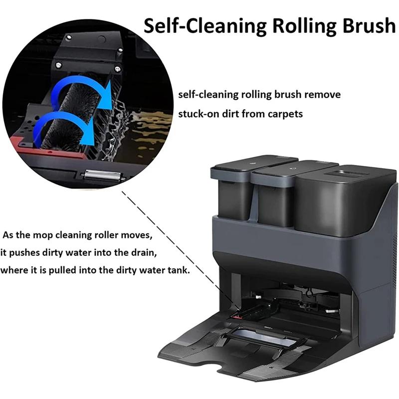 Vysokorychlostní samočisticí rotační kartáč pro Xiaomi Roborock S7 Maxv Ultra S7 Pro G10 G10S G10S PRO Sada příslušenství pro vysavač