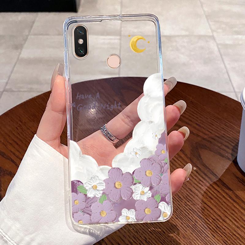 Capa For Xiaomi Mi Max 3 Jelly Casing Protective Fundas Clear Silicone Soft TPU Back Cover Cute Rabbit Cat Phone Case Coque