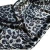 Leopard Velvet Metallic Silver Glitter Dress Fabric - Fashion Costume Performance Material