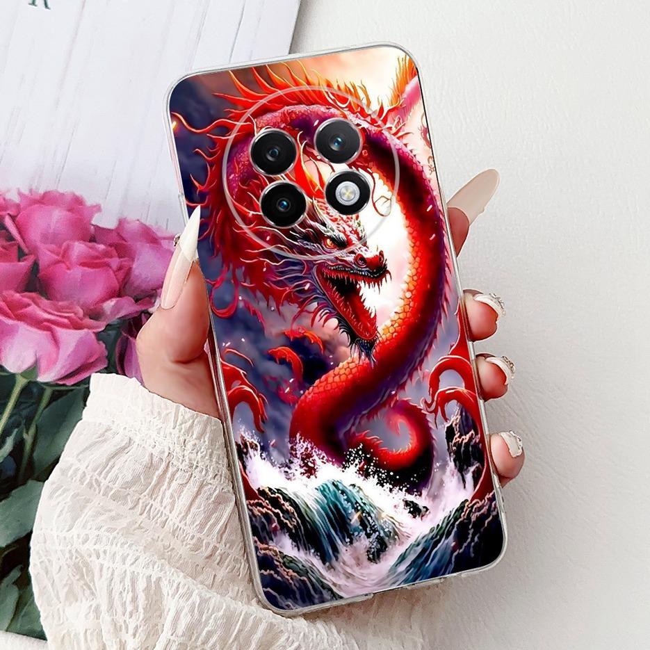 For Realme 13 Pro 5G Case RMX3990 Colorful Flowers Painted Cover Soft Slim Phone Case For Realme 13 Pro Plus Realme13 Pro+ Shell
