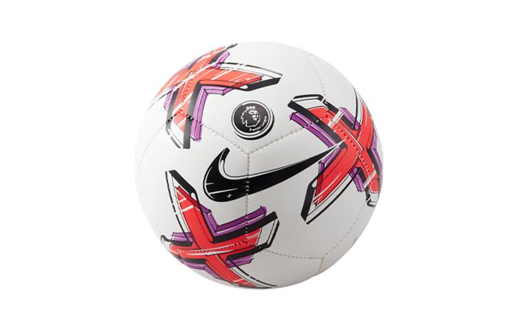 Nike Размер 1 Мини-мяч Футбольный мяч Резиновый Латексный вкладыш Машинная строчка Футбольный мяч Унисекс Белый DN3606-101 Size 1 Ball