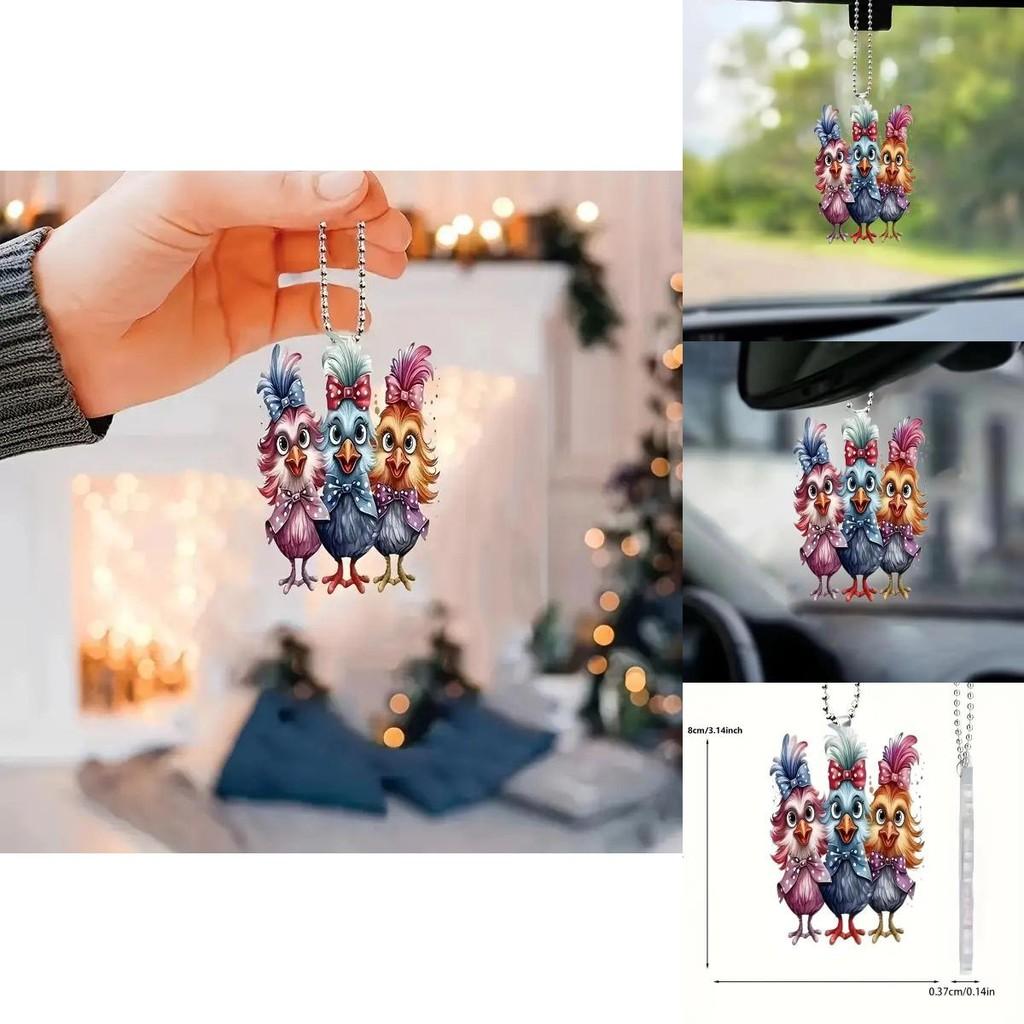 Eyecatching Acrylic Car Charm For Home Decoration And Fun Flair Backpack