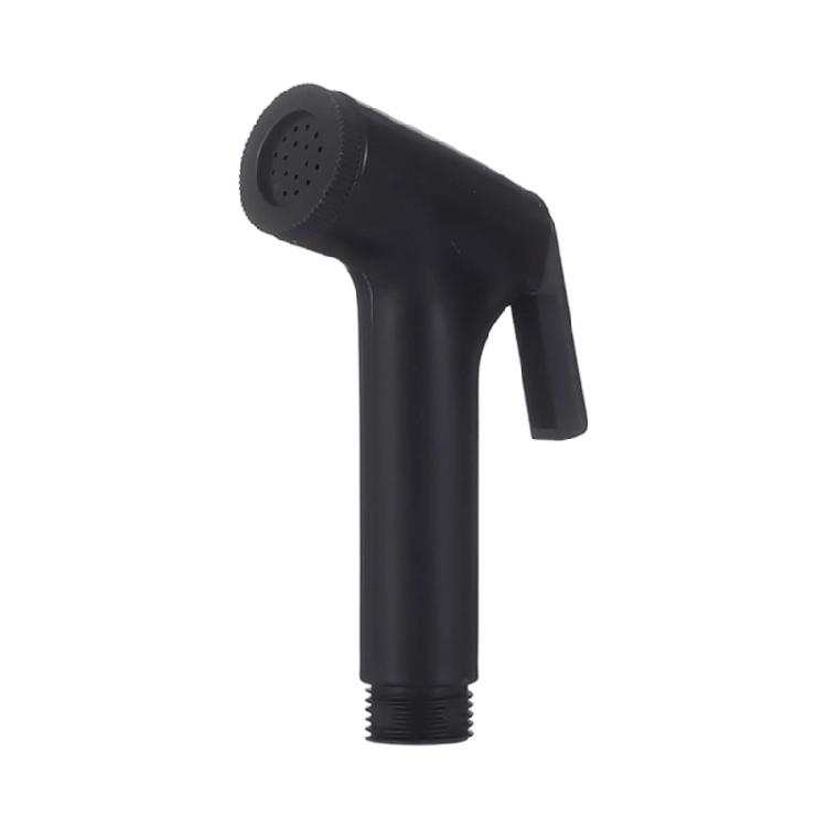 ABS Toilet Cleaning Nozzle Head with Front Water Outlet, Press Handle and Handheld Form for Daily Bathroom Use