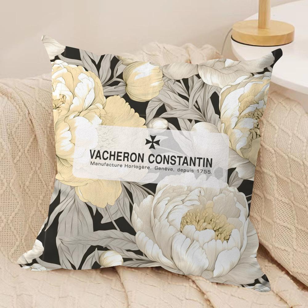 V-Vacherons C-Constantin Cushion Cover Soft Plush Fabric Double-Sided Printed Sofa Cushion Cover for All Seasons Home Decor Gift