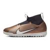 Jr. Zoom Mercurial Superfly 9 Academy TF Soccer Shoes Kids Sneaker Gold Black DR6053-810