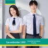 Taluoman Unisex Short Sleeve Professional Business Shirt