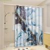 JIT1pcs Marble-patterned Shower Curtain, High-end Elegant Bathroom Curtain Shower Curtain, Shower Curtain Home Decoration Patt