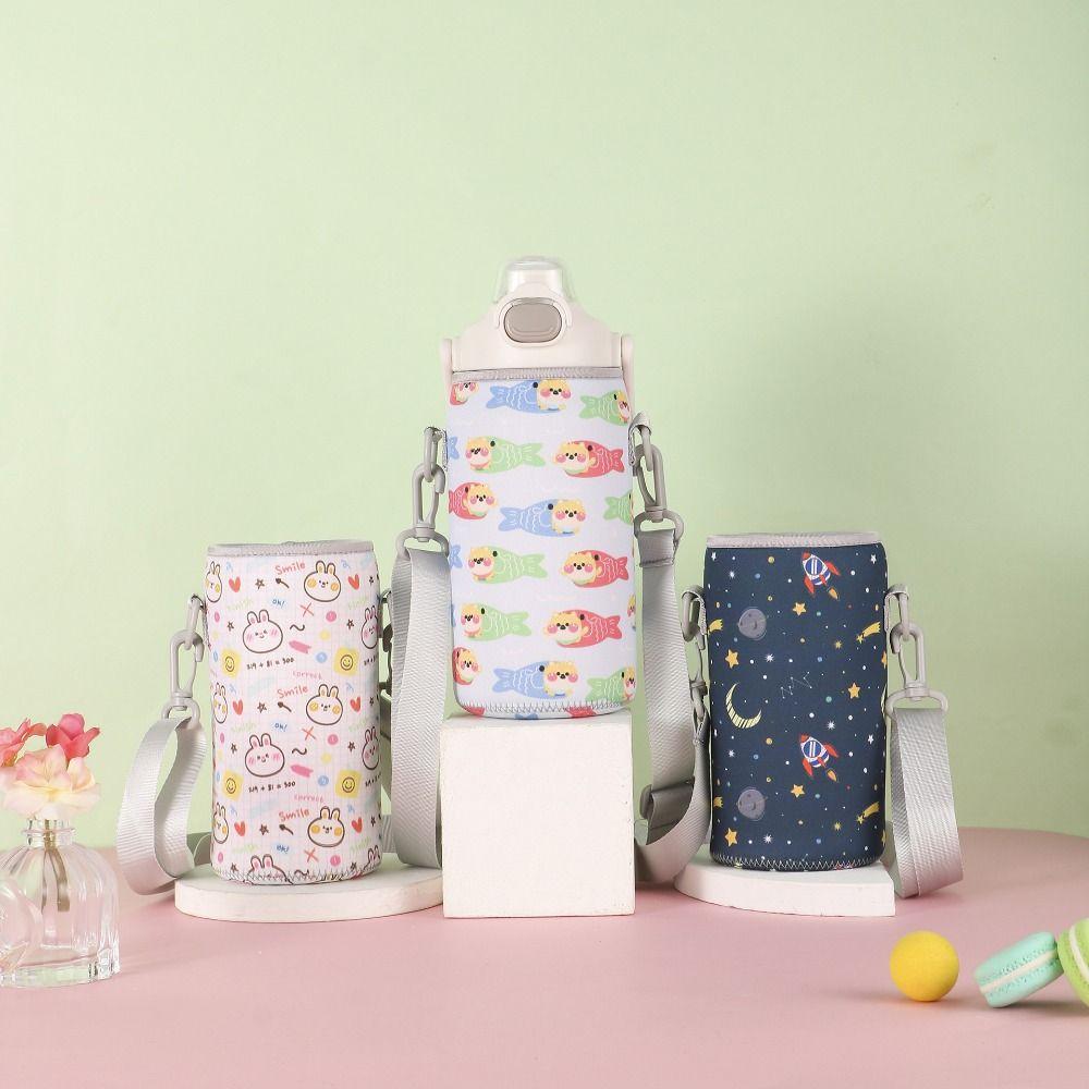 With Strap for Cile 950/1200ml Vacuum Cup Sleeve Water Bottle Case Water Bottle Cover Cup Sleeve