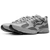 Li-Ning Minimalist Trendy Lightweight Rebound Shock Absorption Non-Slip Wear-Resistant Breathable Low-Top Running Shoes Men sneaker Gray ARSU067-2