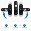 With Key Security Restrictor Lock Zinc Alloy Safety Locks Lock Buckle T-Lock  Home Security