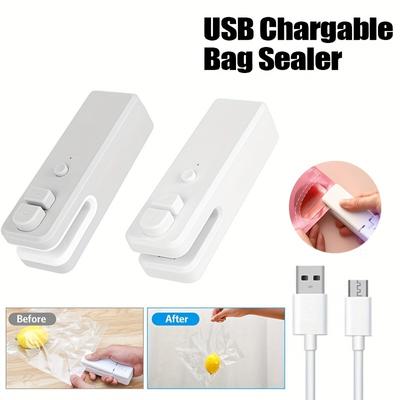 2 W 1 Zgrzewarka do Torebek Żywnościowych, Przenośna Ręczna Zgrzewarka i Nożyk, Miniaturowe Zgrzewarki Do Żywności Do Przechowywania