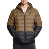 Under Armour Echo Lightweight Training Sports Warm Long Sleeve Down Jacket Men Jacket Coyote-Brown 1385840-498