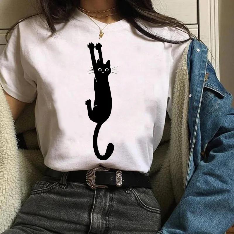 Women 3D Print Clothing Graphic Fox Flower Cartoon Short Sleeve Travel Ladies Clothes Lady Womens T-Shirt