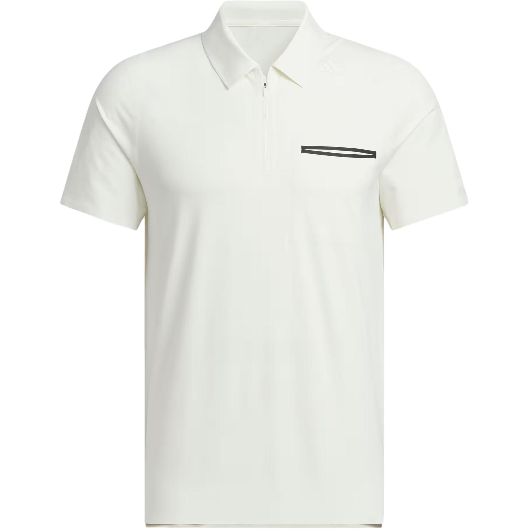 Adidas SS25 Polo Shirt Men s Jade White JM0967- L