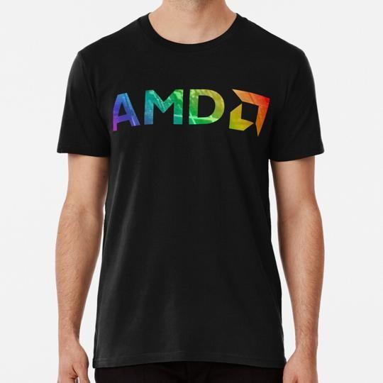 

Rgb Amd Over Silicon Wafer S to 5XL Made in the USA T-Shirt 4XL